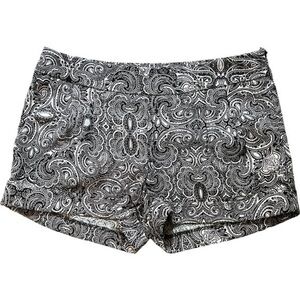 Express Paisley Shorties Shorts  - Size 4